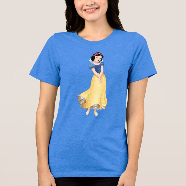 Princess Snow White Tri-Blend Shirt (Front)