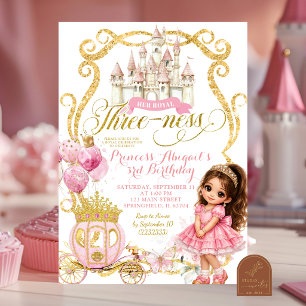 Princess Spanish Mexican Royal Fiveness Invitation