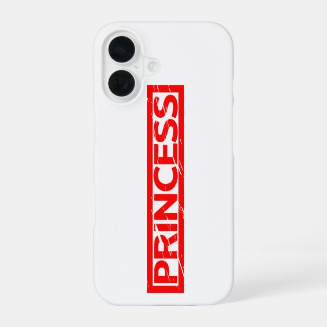 Princess Stamp Iphone Case (Back)