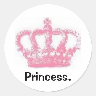Princess sticker