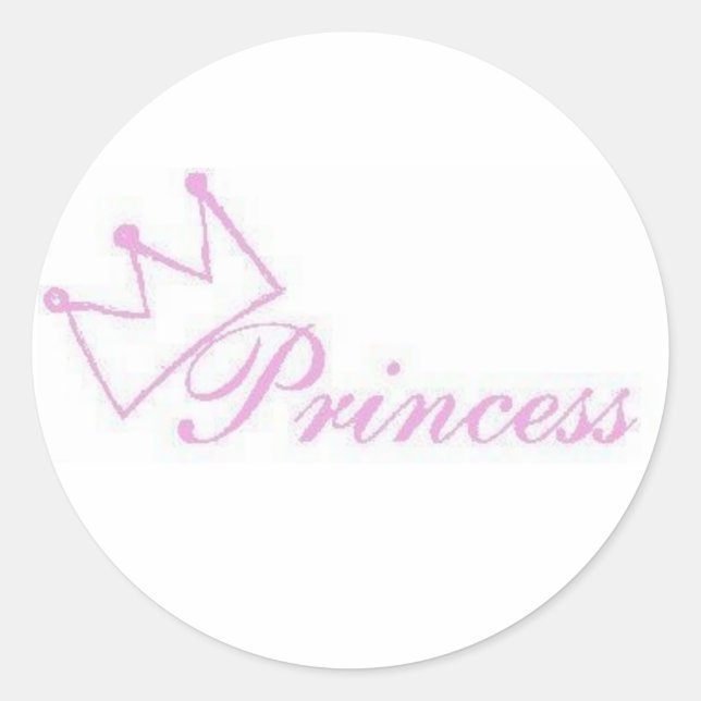princess sticker (Front)