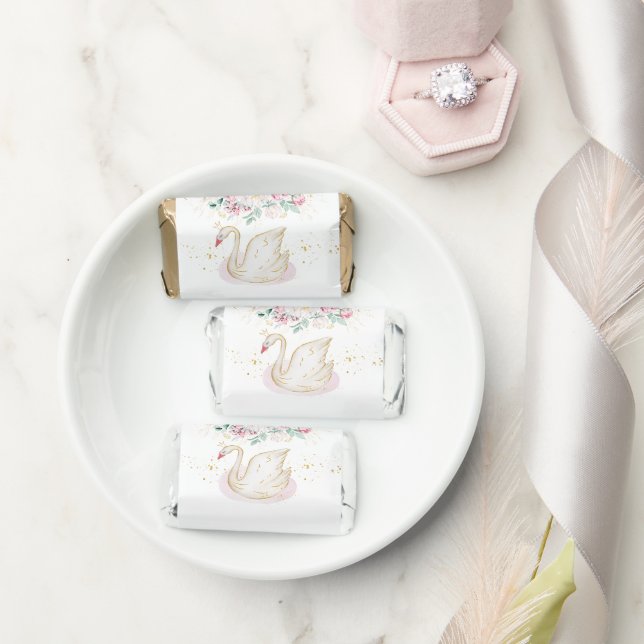 Princess Swan Baby Shower  Hershey's Miniatures (Wedding)