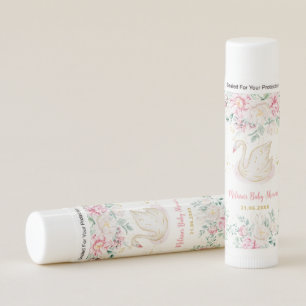 Princess Swan Baby Shower Lip Balm