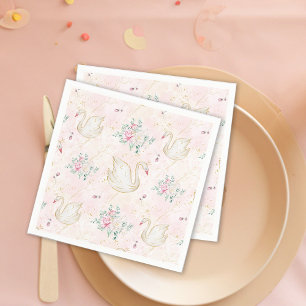 Princess Swan Napkins