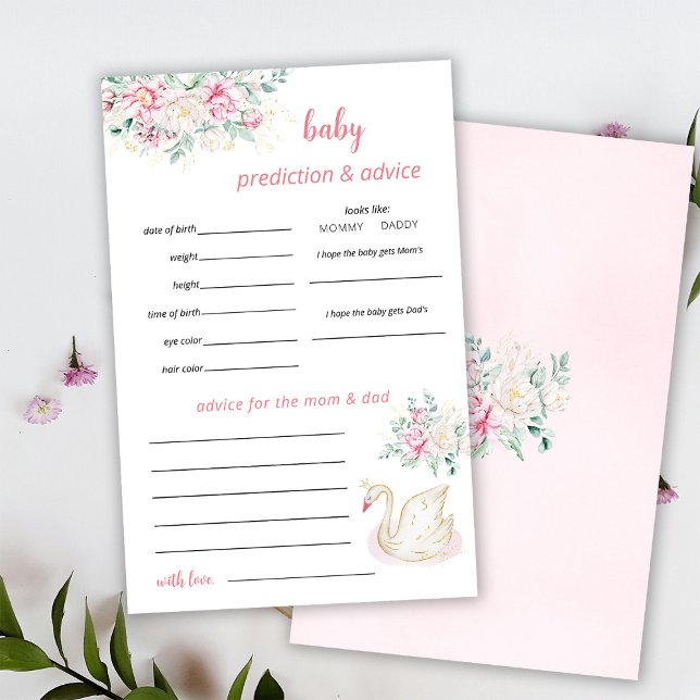 Princess Swan Predictions Game Flyer (Creator Uploaded)