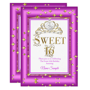 Sweet 16 Princess Purple Tiara Gifts On Zazzle