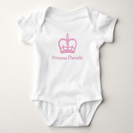 Princess T-shirt Baby Bodysuit