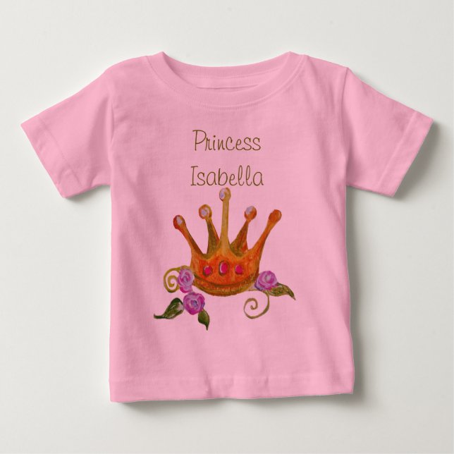 Princess  T-shirt (Customizable) (Front)