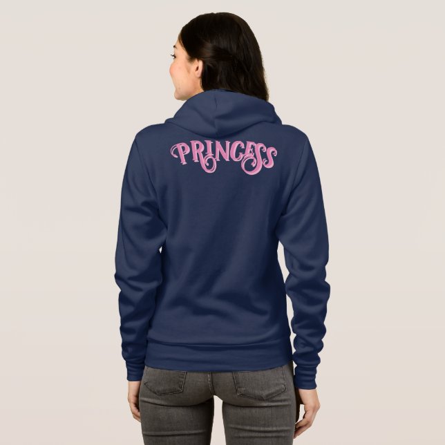Princess T-Shirt Hoodie (Back Full)