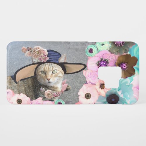 PRINCESS TATUS ELEGANT CATBIG DIVA HAT AND ROSES Case_Mate SAMSUNG GALAXY S9 CASE