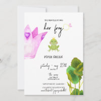 Princess & The Frog - Color - Bridal Shower Invite
