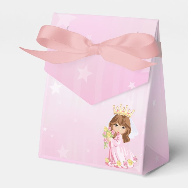 Princess Theme Favor Box (Front Side)