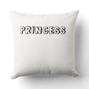 Princess Throw Pillow