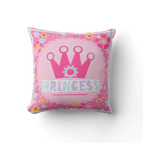 Princess . throw pillow