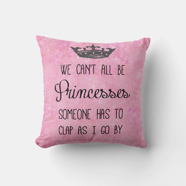 Princess Throw Pillow (Front)