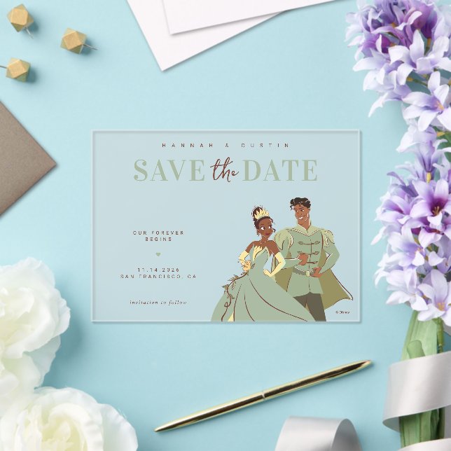 Princess Tiana and Naveen Save the Date (Insitu (Wedding))