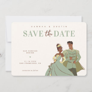 Princess Tiana and Naveen Save the Sate Date