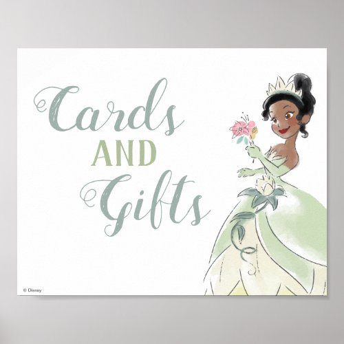 Princess Tiana  Birthday Cards and Gifts Poster