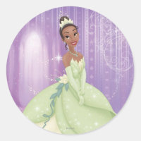 Princess Tiana Classic Round Sticker