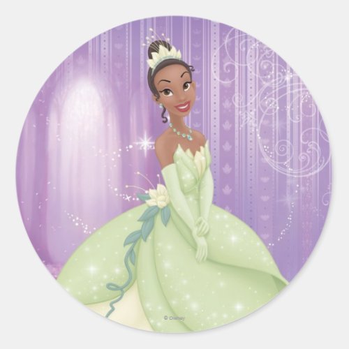 Princess Tiana Classic Round Sticker - Tiana