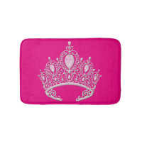 Princess Tiara Bath Mat