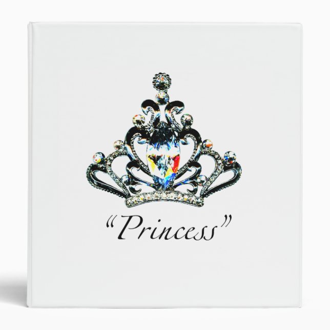 "Princess" Tiara Binders (Front)