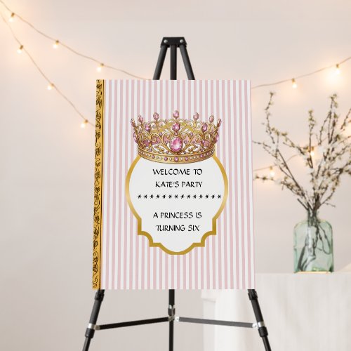 Princess Tiara Birthday sIGN