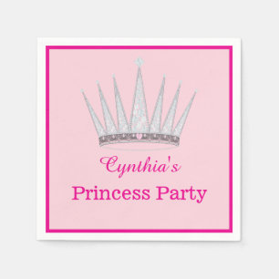 Princess Tiara Crown Party Napkins