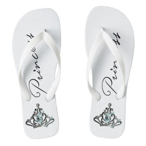 Princess TIARA Flip Flops