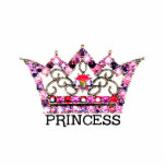 PRINCESS Tiara SCULPTURE<br><div class="desc">PRINCESS Tiara SCULPTURE - Perfect for Princess Parties - These make fabulous awards, gifts, table decorations or cake tops!... Check out all the Tiara and party sculptures created by Lady Denise at www.zazzle.com/LadyDenise</div>