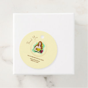 Princess To Queen Bridal Shower Favor Tags
