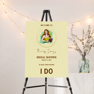 Princess To Queen Bridal Shower Foam Board