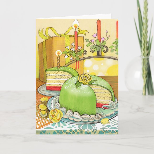 Princess Torte Birthday Card By Christina Siravo (Front)