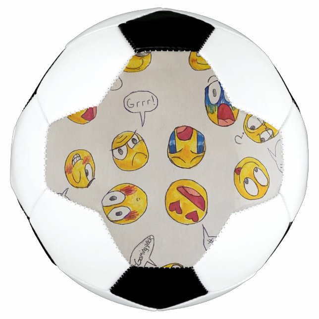 Princess Toytastic Emoji Soccer Ball (Front)