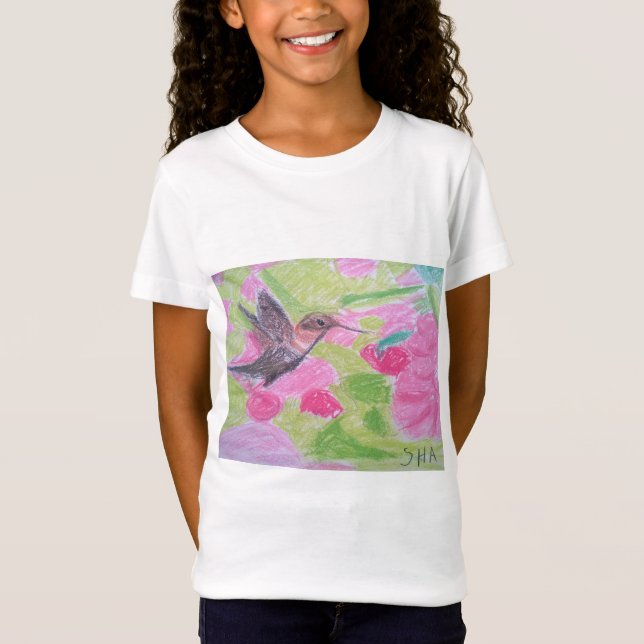 Princess Toytastic Hummingbird Girls' T-Shirt (Front)