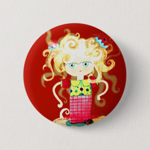 Princess tutu love creepy Kingdom of broken heart Pinback Button
