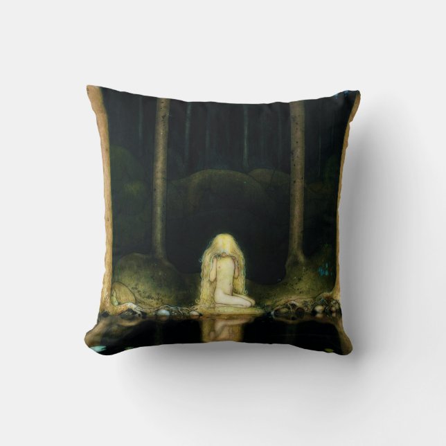Princess Tuvstarr Throw Pillow (Front)