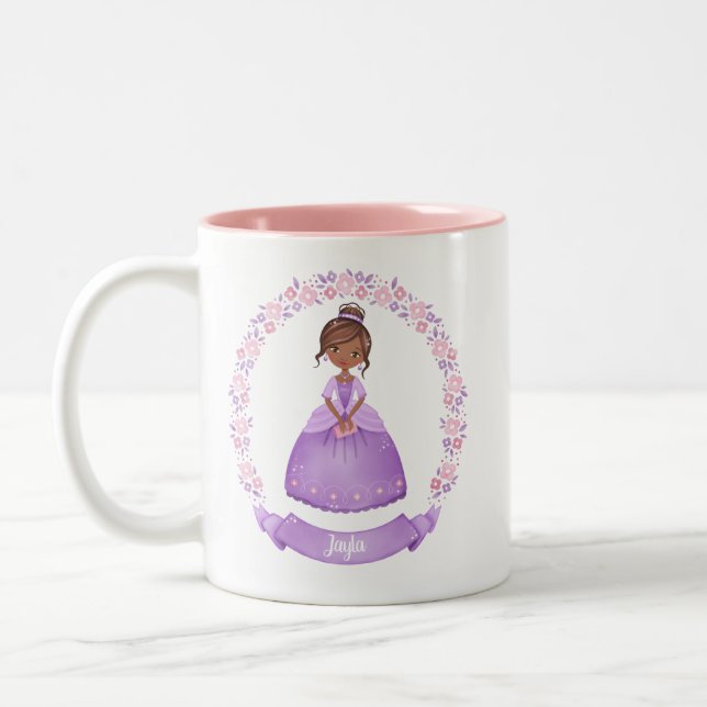 Princess Two-Tone Coffee Mug (Left)