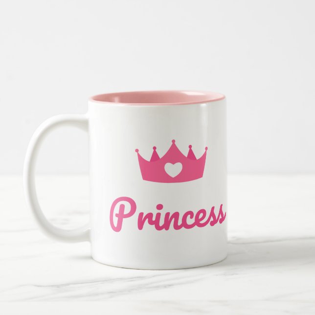 Princess  Two-Tone coffee mug (Left)