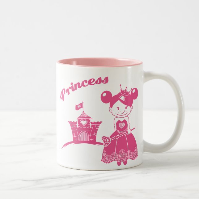 Princess Two-Tone Coffee Mug (Right)