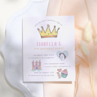 Princess Unicorn & Castle Fairytale Birthday Party