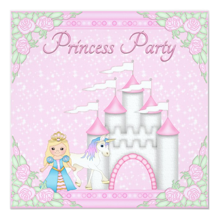 pink princess castle
