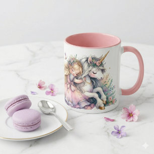Princess Unicorn Pastel Fairytale Fantasy Mug