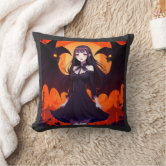 Goth Princess - Throw Pillow