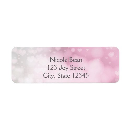 Princess Wand  Crown Silver Pink Address Labels
