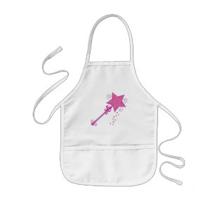 Princess Wand With Stars Kids' Apron