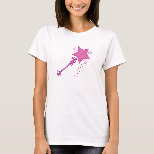 Princess Wand With Stars T-Shirt (Front)