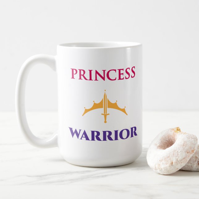 Princess Warrior Mug (With Donut)
