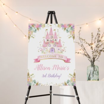 Princess Welcome Sign by PrinterFairy at Zazzle