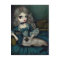 "Princess with a Himalayan Cat" Postcard